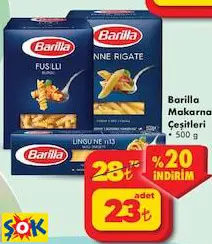 BARİLLA MAKARNA ÇEŞİTLERİ 500 G